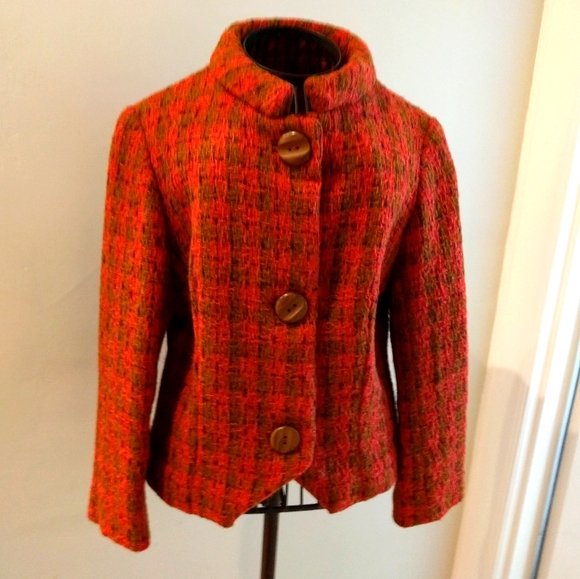 Vintage Cropped fitted jacket - Picture 1 of 6